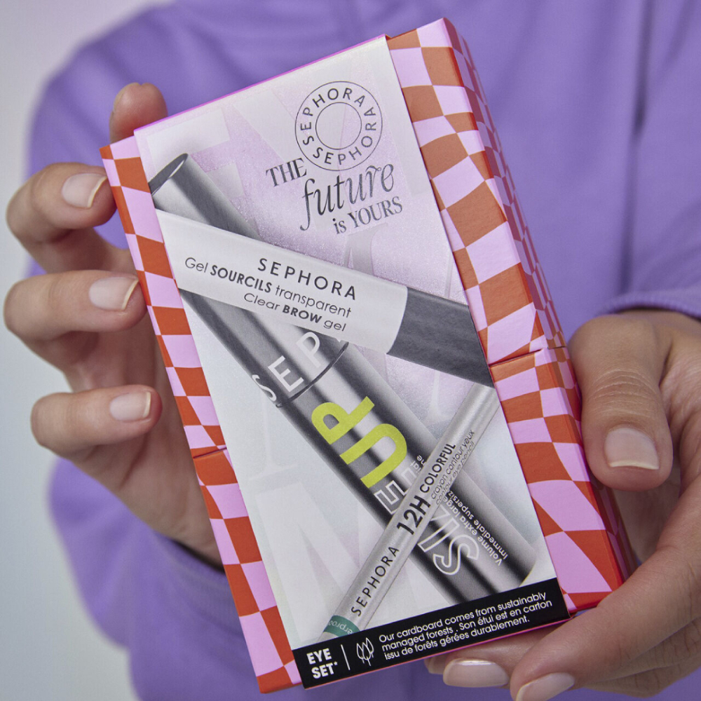 مجموعه آرایش چشم سفورا مدل THE FUTURE IS YOURS مجموعه 3 عددی