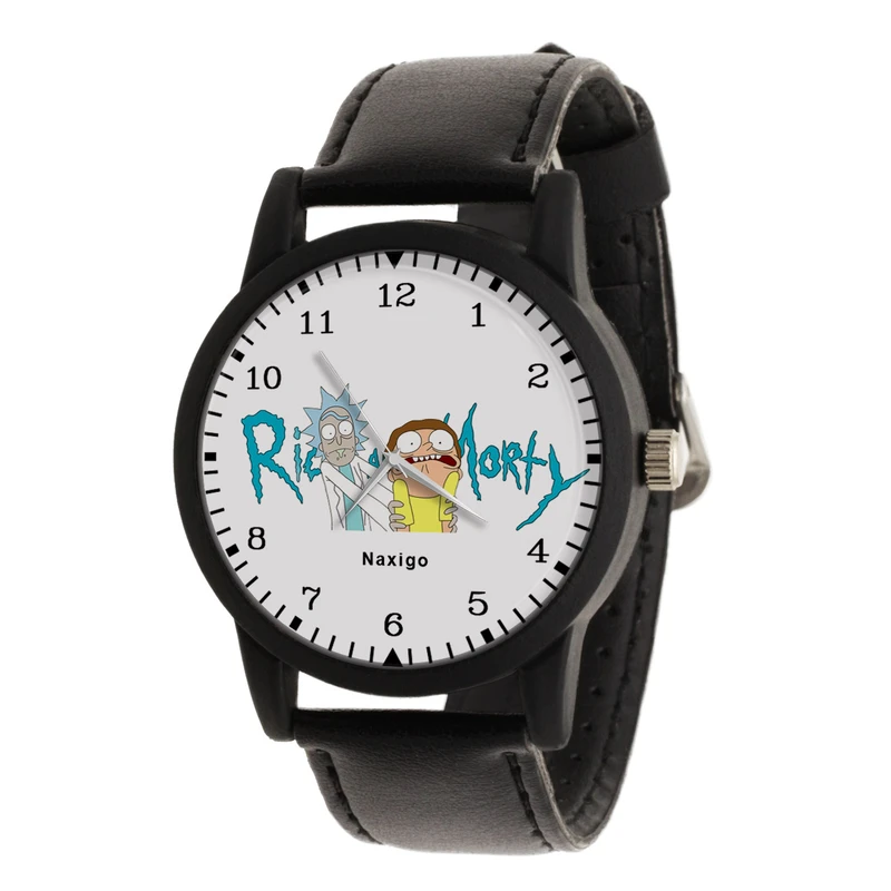 ساعت مچی عقربه ای ناکسیگو طرح Rick and Morty کد LF4242
