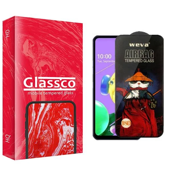 محافظ صفحه نمایش گلس کو مدل CGo1 Airbag مناسب برای گوشی موبایل ال جی Q52