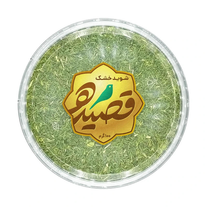 شوید سبز خشک قصیده - 100 گرم