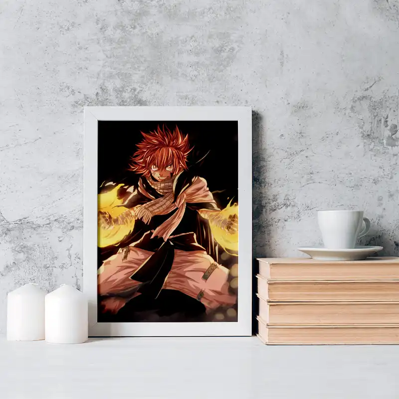 تابلو خندالو مدل ناتسو انیمه فری تیل کد 16526