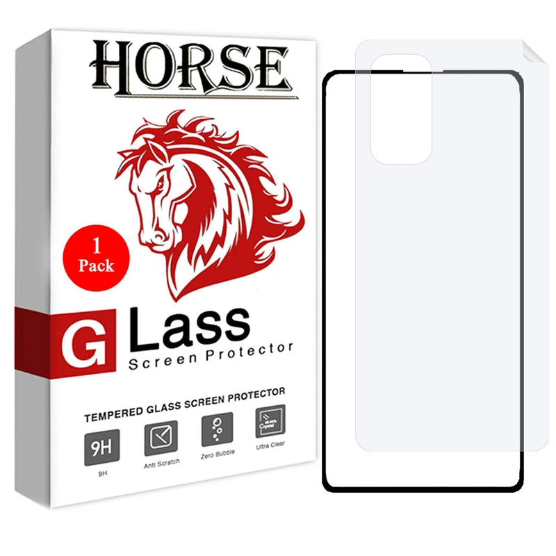 محافظ صفحه نمایش هورس مدل 2FN مناسب برای گوشی موبایل شیائومی Mi 10T Pro 5G به همراه محافظ پشت گوشی