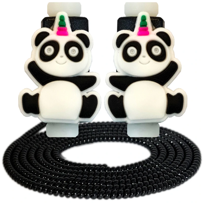 محافظ کابل رینیکا مدل Cute Panda 03 مجموعه 3 عددی