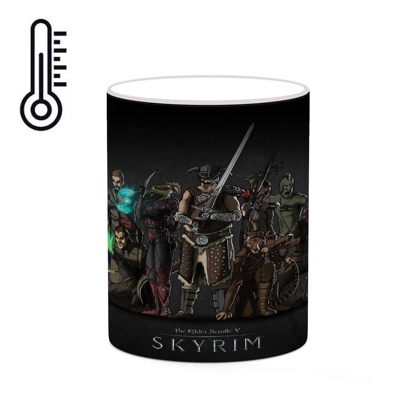 ماگ حرارتی کاکتی مدل بازی The Elder Scrolls Vː Skyrim کد mgh30797