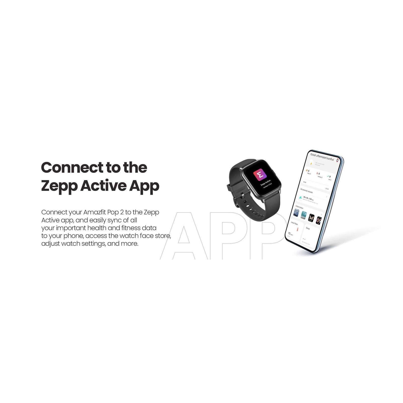 ساعت هوشمند امیزفیت مدل SHK SMART POP UP 3 SPORT -  - 2