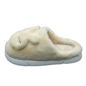 دمپایی حوله‌ای مدل پولیشی طرح خرگوش