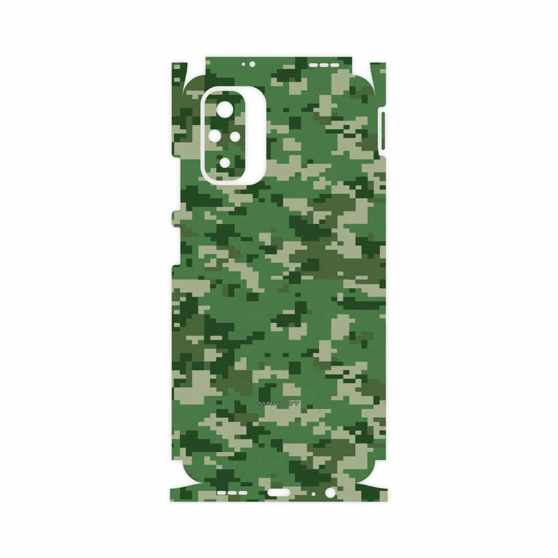 برچسب پوششی ماهوت مدل Army-Green-Pixel-FullSkin مناسب برای گوشی موبایل شیائومی Redmi Note 10s