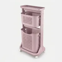 سبد رخت چرک لیمون مدل 2 طبقه کد RM48