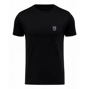 تی شرت آستین کوتاه ورزشی مردانه ج مدل T.SH.SMPL.BK001