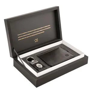 ست هدیه مردانه چرم حقی مدل LS19-AZ