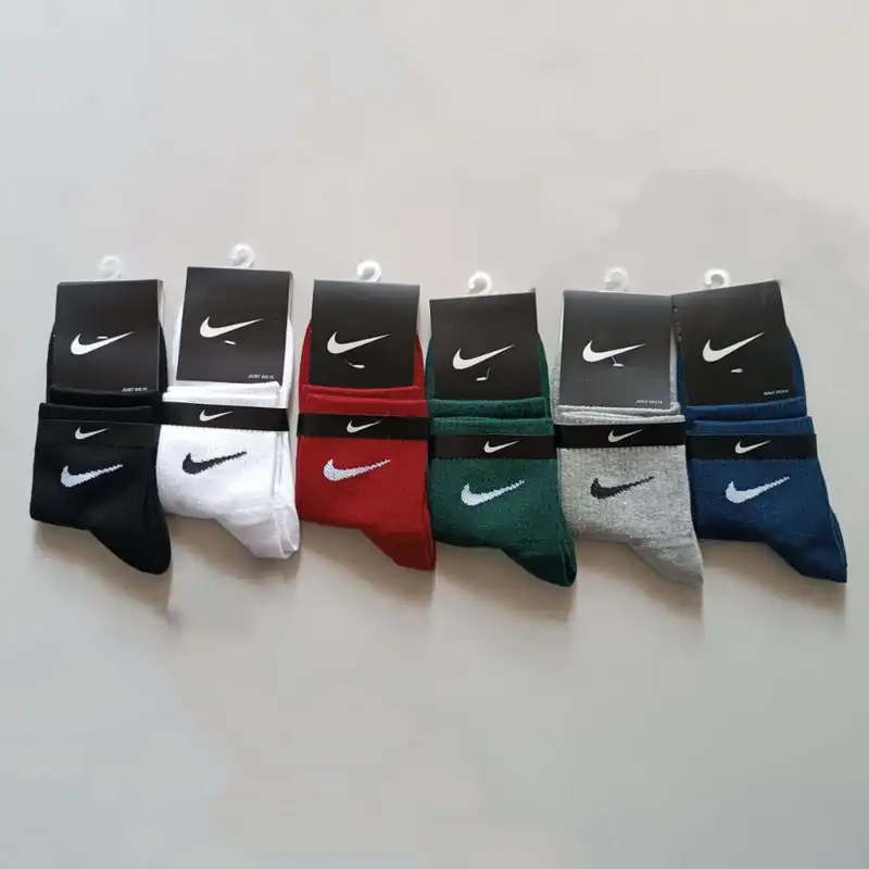 جوراب ورزشی ساق بلند زنانه مدل M6 بسته 6 عددی