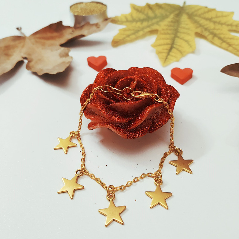 دستبند زنانه مدل ستاره کد HN1604