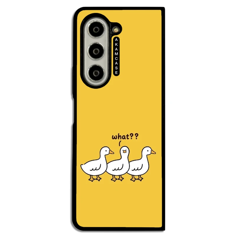 کاور آکام مدل AMC-WSGZFOLD5-YELLOW-30 مناسب برای گوشی موبایل سامسونگ Galaxy Z Fold 5