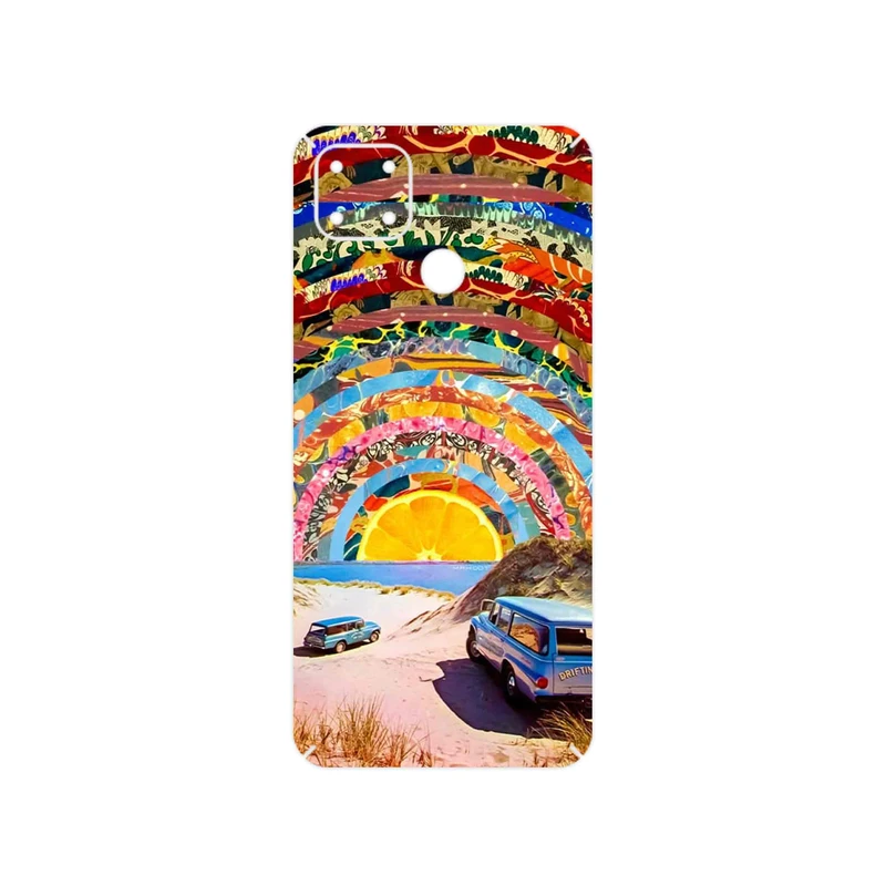 برچسب پوششی ماهوت مدل Collage of Orange Sky مناسب برای گوشی موبایل ریلمی C25s