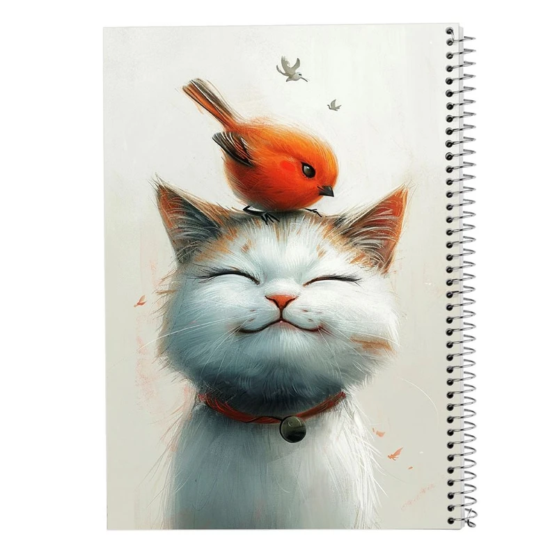 دفتر شطرنجی 50 برگ مدوپد طرح موجودات فانتزی کد DF17055