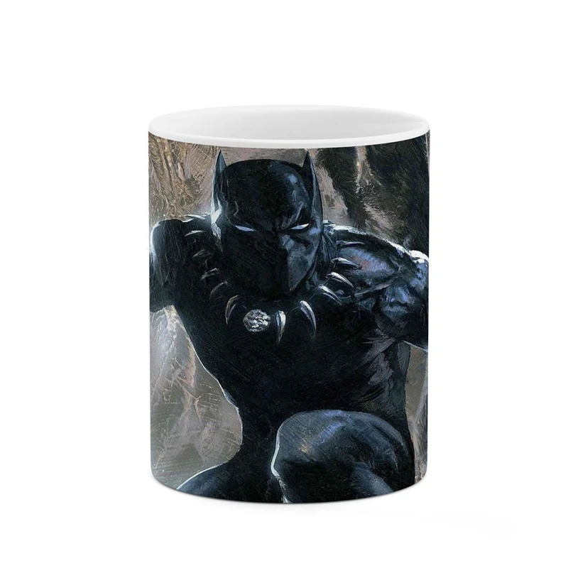 ماگ کاکتی مدل بلک پنتر Black Panther Marvel کد mgh38060