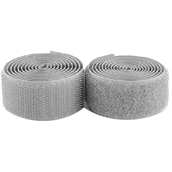 زیپ چسب دوطرفه کد Grey25 طول 25 یارد بسته 2 عددی