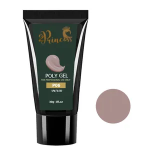 پلی ژل کاشت ناخن پرنسس مدل P06 وزن 30 گرم