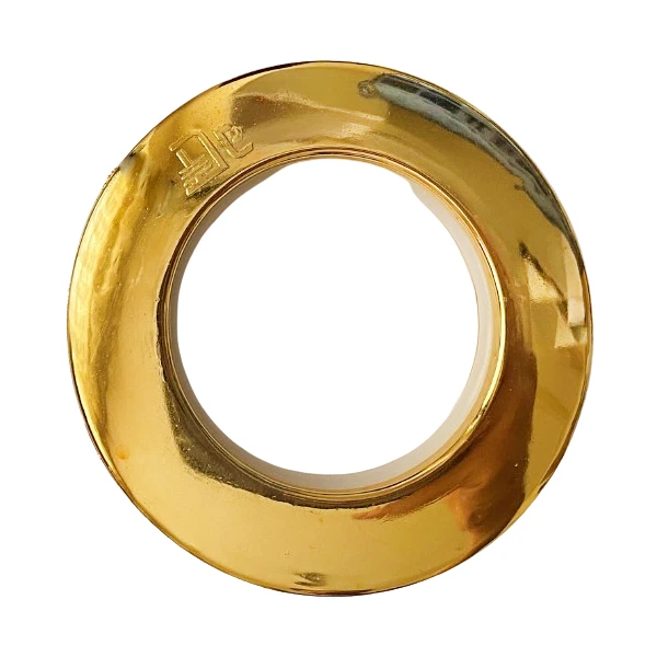 عکس شماره 4 : حلقه پرده مدل براق پانچ رینگ دار abs بسته 10 عددی