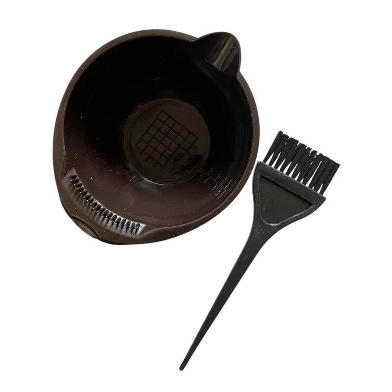 کاسه رنگ مو کد m 25 به همراه برس رنگ مو