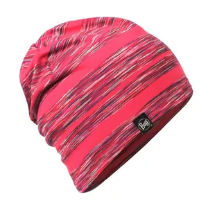 کلاه زنانه باف مدل Stripes