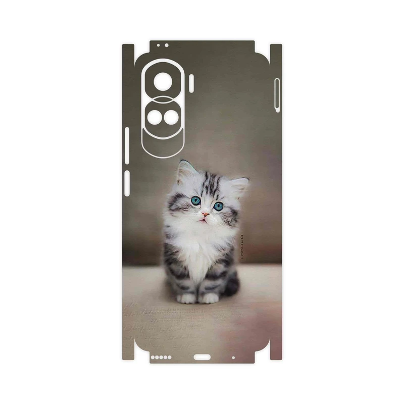 برچسب پوششی ماهوت مدل Cat_2-FullSkin مناسب برای گوشی موبایل آنر 90 Lite
