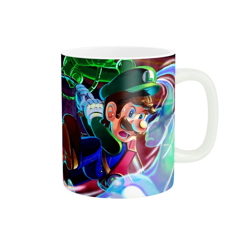 ماگ طرح قارچ خور ماریو بورس Mario Bors کد MarioBors-09