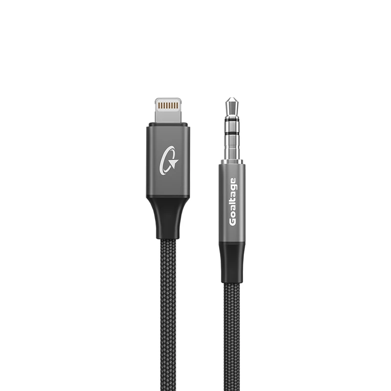 کابل تبدیل AUX به لایتنینگ گلتیج مدل CA04 طول 1.2 متر