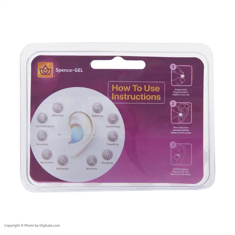 گوشگیر مدل سیلیکونی G1 بسته 4 عددی