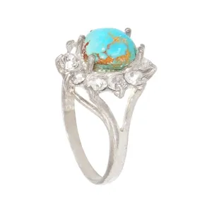 انگشتر نقره زنانه سورئال دیزاین کد N65