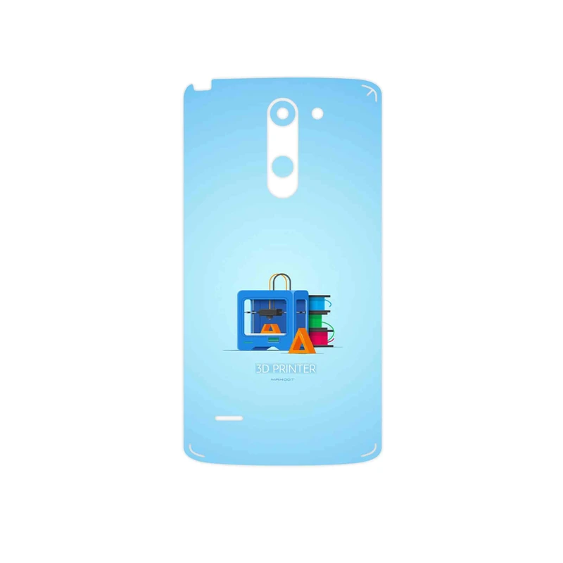 برچسب پوششی ماهوت مدل 3D Printer مناسب برای گوشی موبایل ال جی G3 Stylus