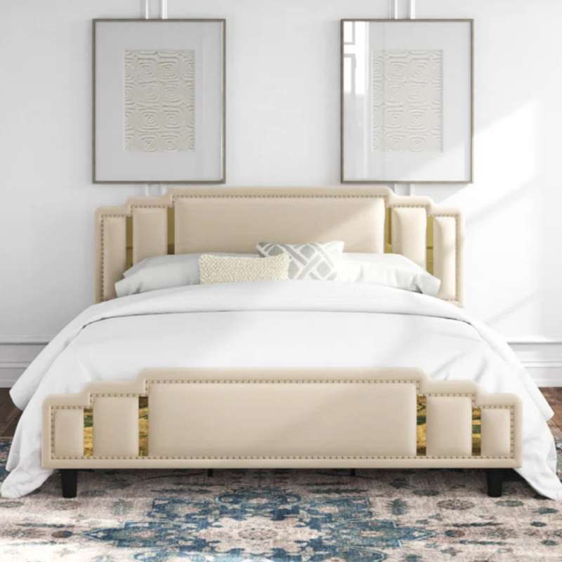 تخت خواب کد M.P 5598 دو نفره سایز 140×200 سانتی متر