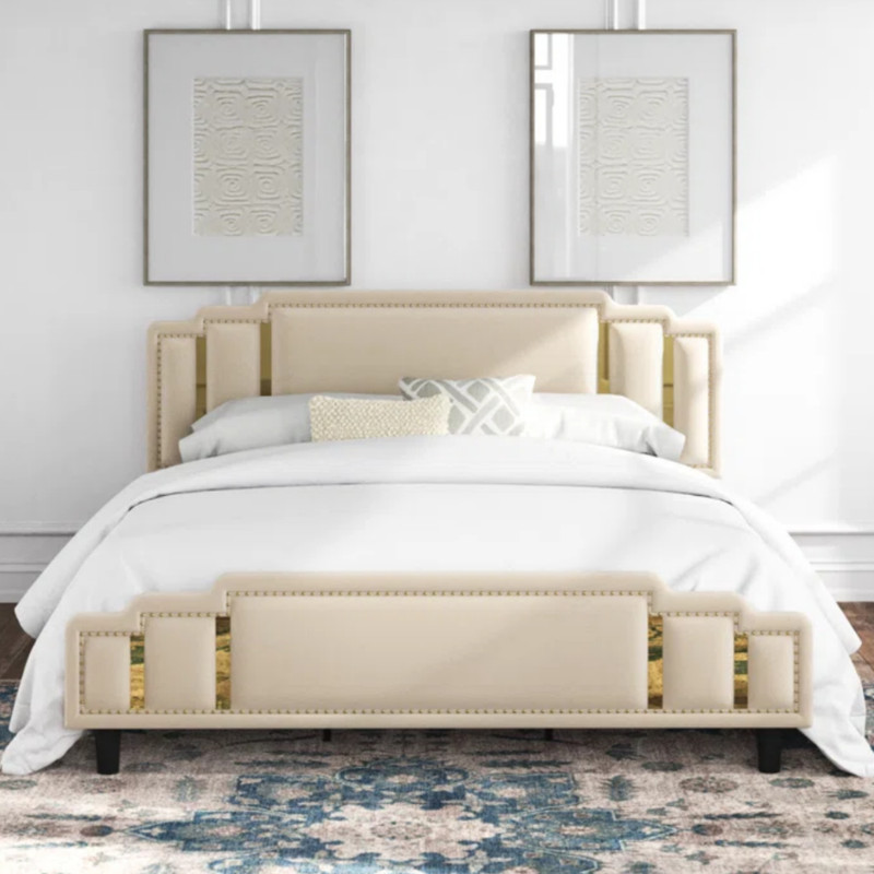 تخت خواب کد M.P 5598 دو نفره سایز 140×200 سانتی متر