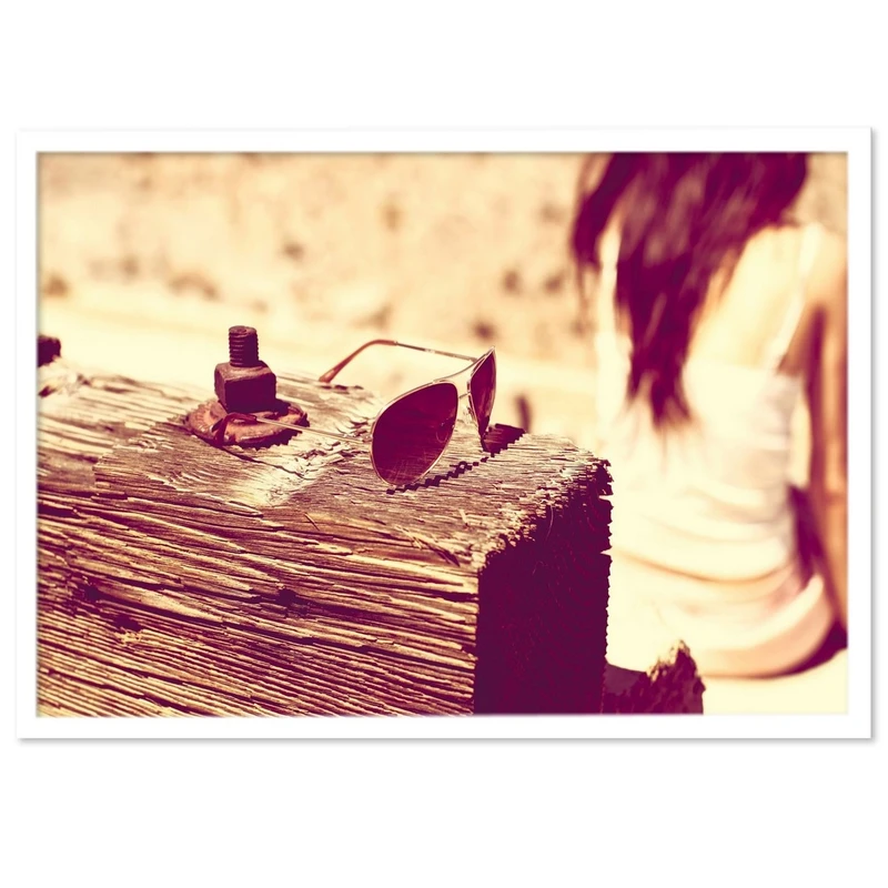 تابلو بکلیت طرح عینک آفتابی مدل W-14735