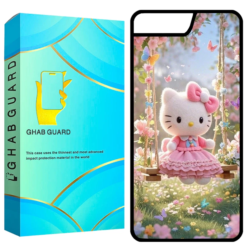کاور قاب گارد طرح کیتی مدل GCHP7P مناسب برای گوشی موبایل اپل iPhone 7 Plus / 8 Plus