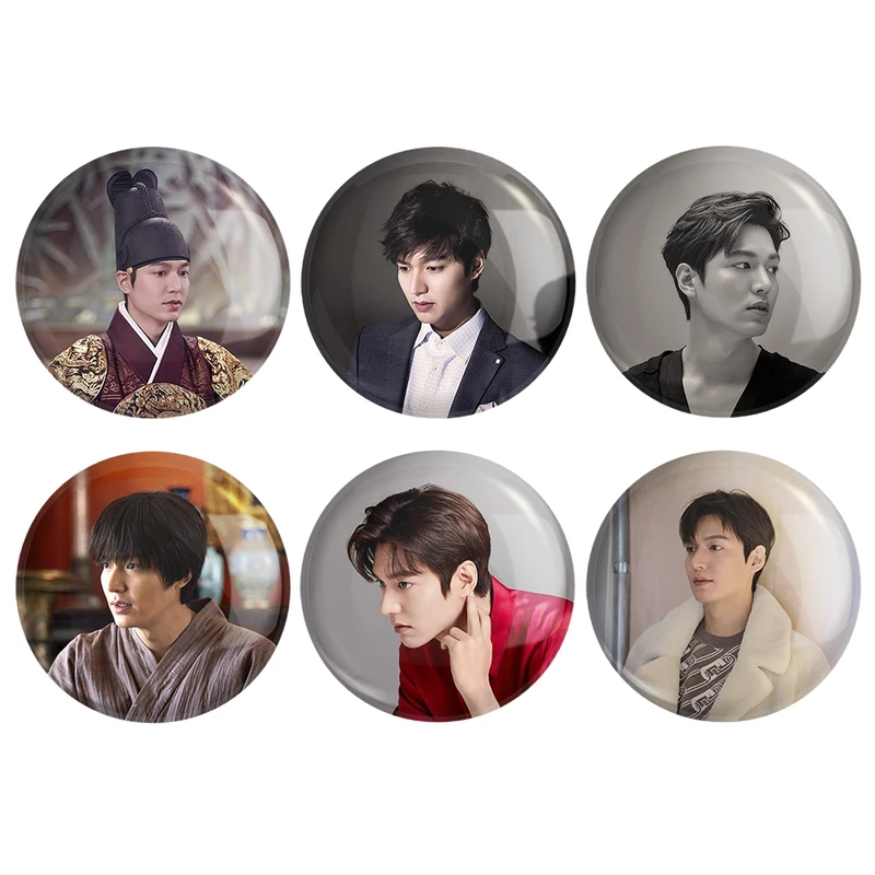 مگنت خندالو طرح لی مین هو کد 1242A مجموعه 6 عددی