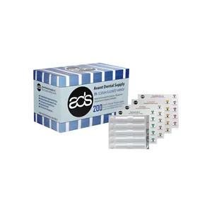 وارنیش فلوراید سینگل دوز آوانت دنتال ساپلای مدل Fluoride Varnish x200 حجم 0.5 میلی لیتر بسته 200 عددی