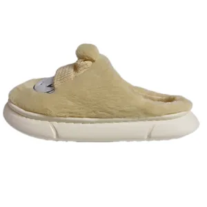 دمپایی حوله‌ای مدل پولیشی صورتک