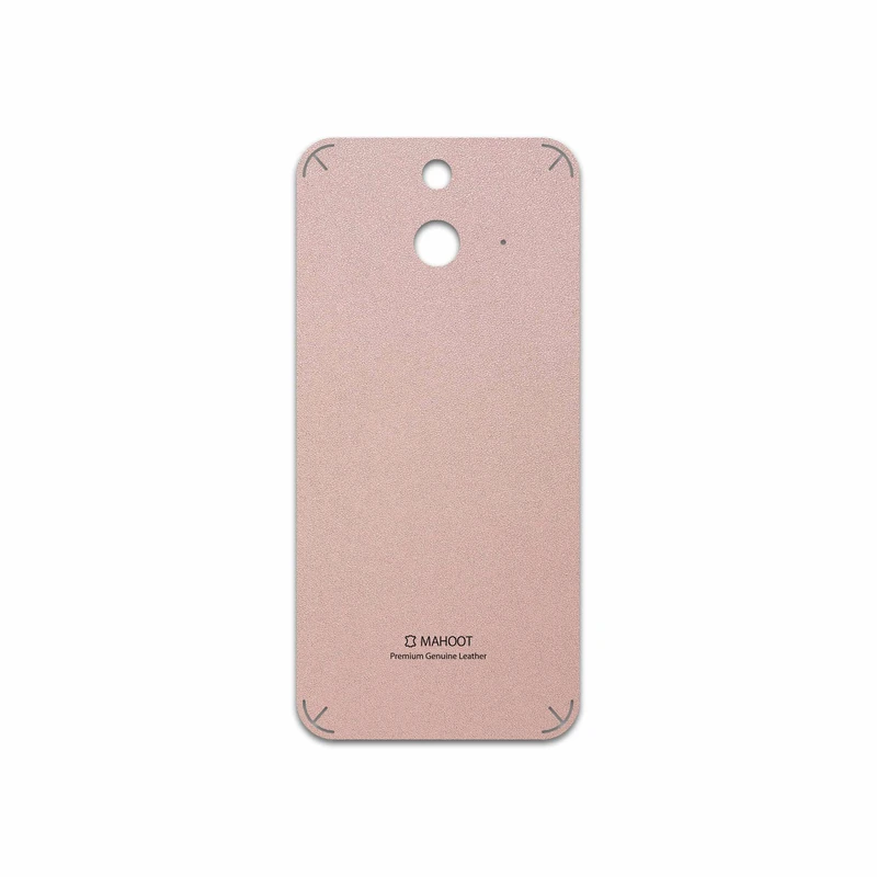برچسب پوششی ماهوت مدل Rose Gold Leather مناسب برای گوشی موبایل اچ تی سی One E8