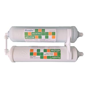 نقد و بررسی فیلتر تصفیه آب یخچال ساید تانک پک مدل پیوریفر کد K0402 / K0401 کد 11 B مجموعه 2 عددی توسط خریداران