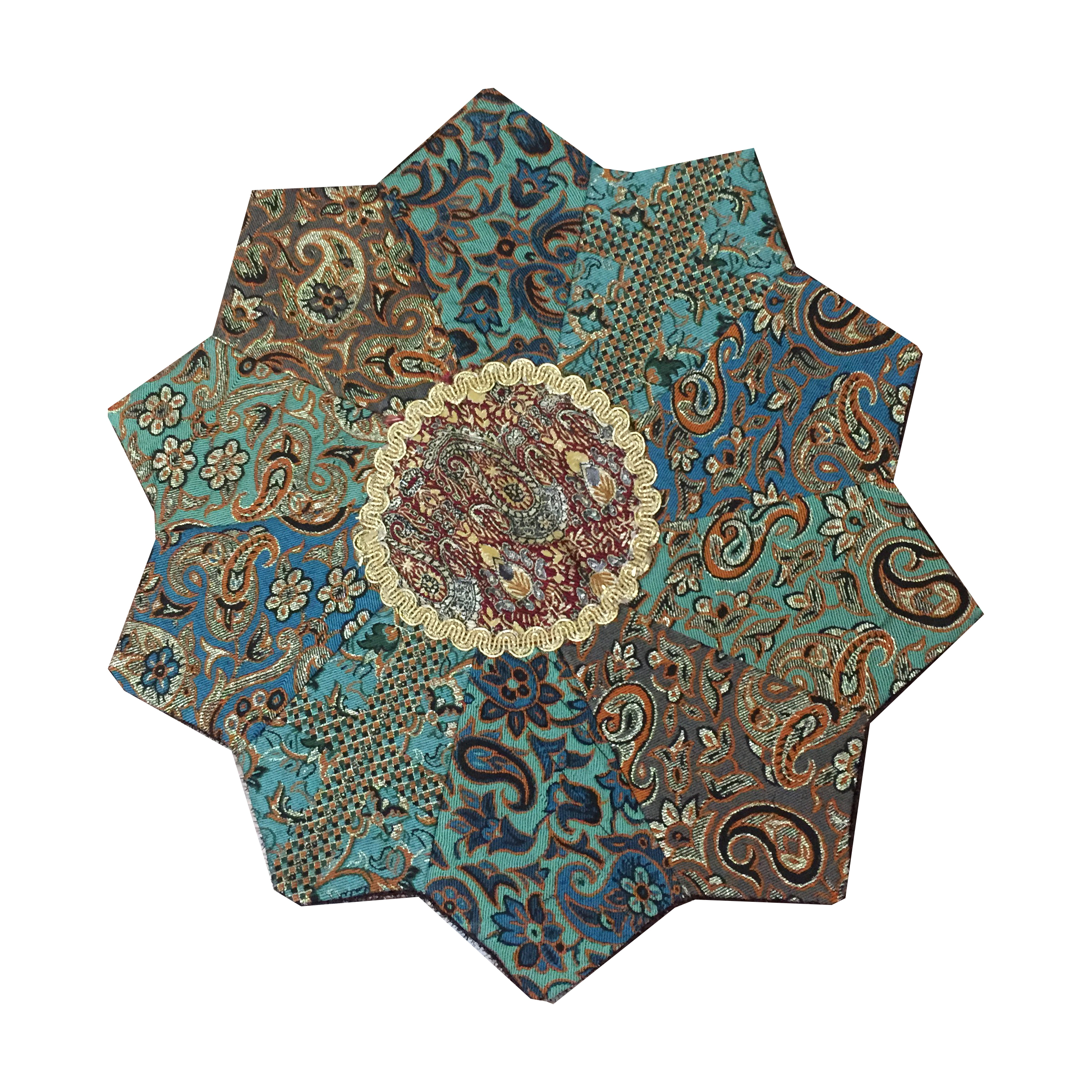 رومیزی ترمه کد L01