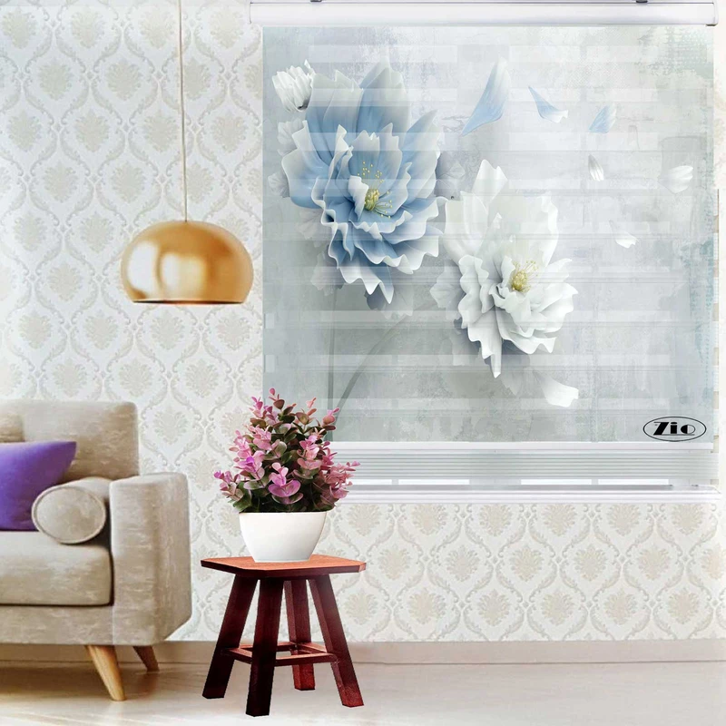 پرده زبرا زیو کد 3D1066 سایز 150x200 سانتی متر