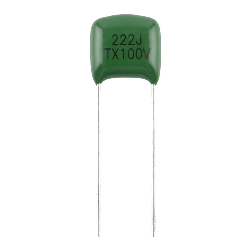 خازن 2.2 نانو فاراد 100 ولت مدل TX222/100V بسته 10 عددی