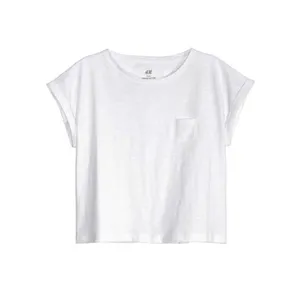 تی شرت آستین کوتاه دخترانه اچ اند ام مدل 2559