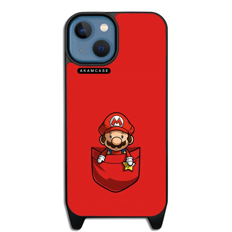 کاور آکام مدل AMC-WLA14-SUPER MARIO3 مناسب برای گوشی موبایل اپل iPhone 14
