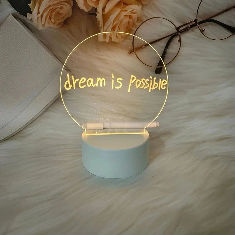 چراغ خواب مدل LED drawing board