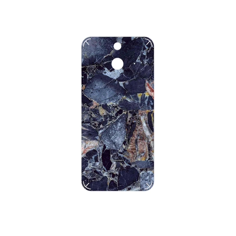 برچسب پوششی ماهوت مدل Broken black marble مناسب برای گوشی موبایل اچ تی سی One E8