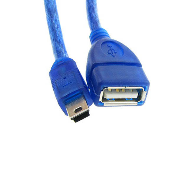 کابل MiniUSB OTG ام دبلیو نت مدل 003 طول 0.3 متر