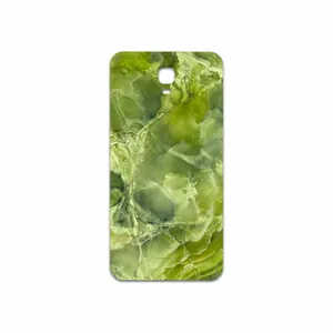 MAHOOT Green Crystal Marble Cover Sticker for GLX Aria 1
