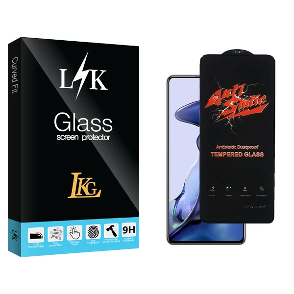 محافظ صفحه نمایش شیشه ای ال کا جی مدل LK Glass AntiStatic مناسب برای گوشی موبایل شیائومی 11T 5G 21081111RG